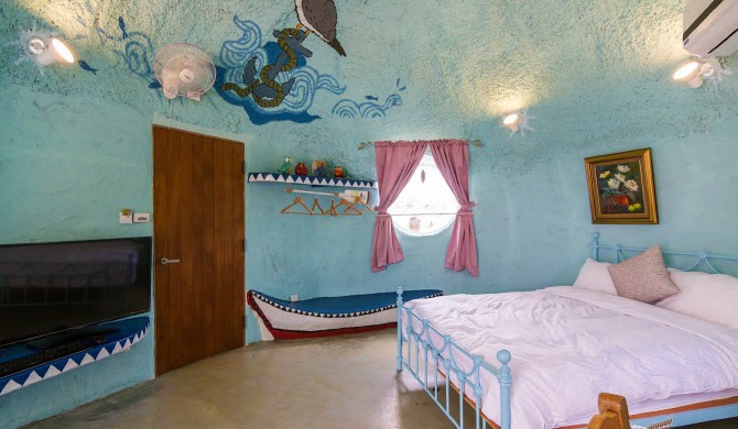 哈比星堡童话王国灯塔堡 标准 大床房（台湾屏东县民宿客栈）